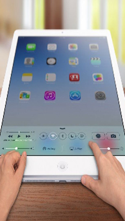 超大型IPAD广告展示